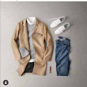 Men’s wool sport coat 3/4 length size XL